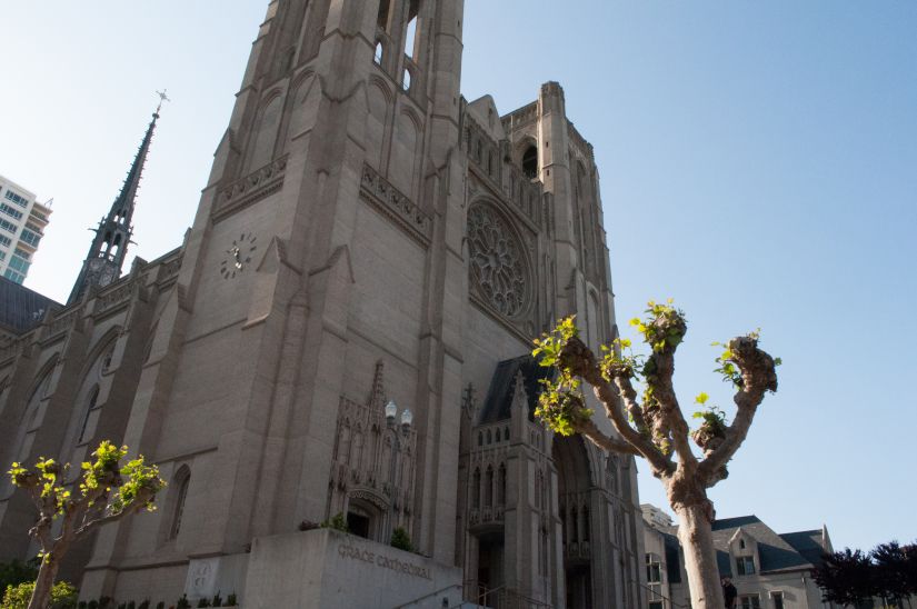 Grace Cathedral in Downtown San Francisco