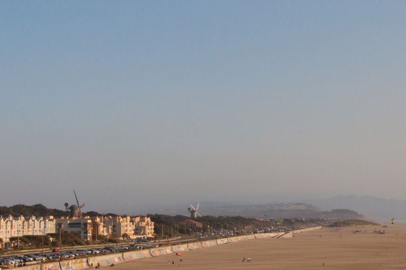 One of the main beaches of San Francisco